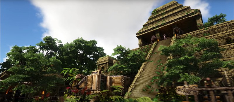 Затерянный остров в релизном трейлере дополнения Lost Island для ARK: Survival Evolved