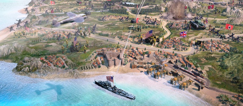 Пляжные высадки, авианалеты и война в Италии в новом дневнике разработки Company of Heroes 3