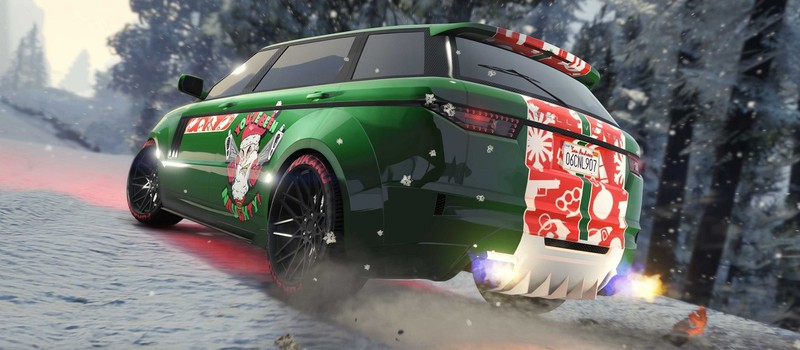Снег, украшенный Лос-Сантос и подарки — в GTA Online очередной праздничный ивент