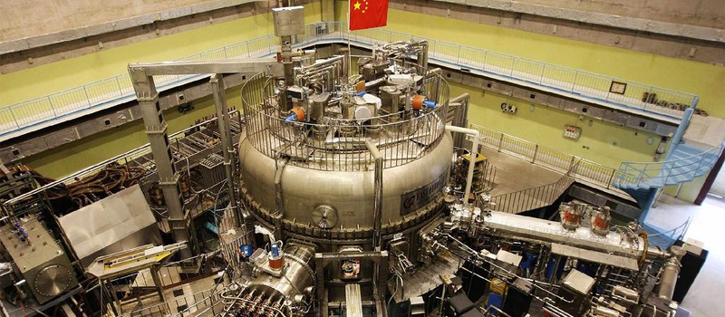 Китайский термоядерный реактор поставил рекорд по продолжительности работы — 1000 секунд