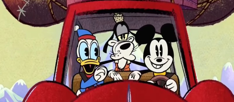 Зимние приключения Микки Мауса и его друзей в трейлере мультфильма The Wonderful Winter of Mickey Mouse
