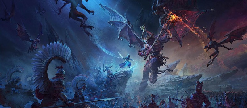 В Total War Warhammer 3 можно выбрать путь одного из богов Хаоса или сыграть за Хаос Неделимый