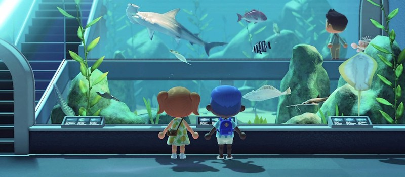 Animal Crossing учит детей, что такое музей, как работают займы и как называть рыб