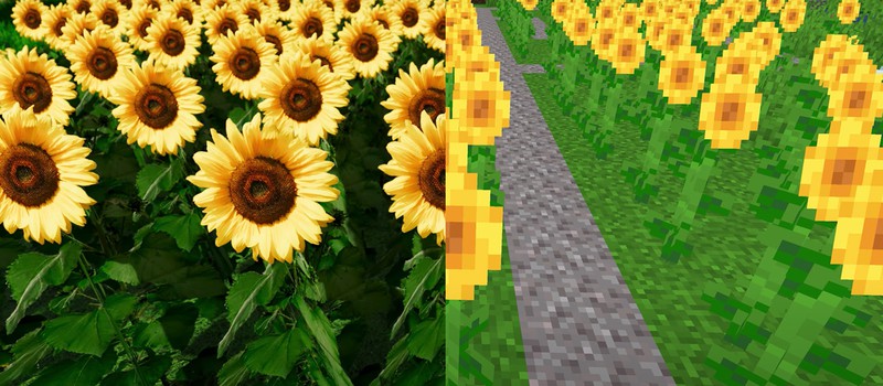 Minecraft в 4K и с набором ультра-реалистичных текстур выглядит, как другая игра