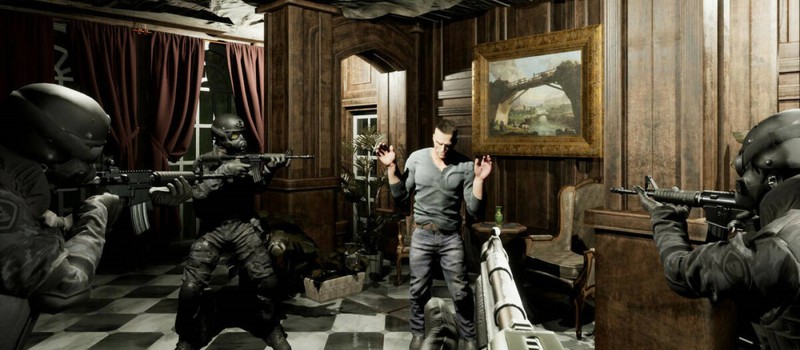 Перестрелки и захват боевиков в геймплее тактического шутера Tactical Squad: SWAT Stories