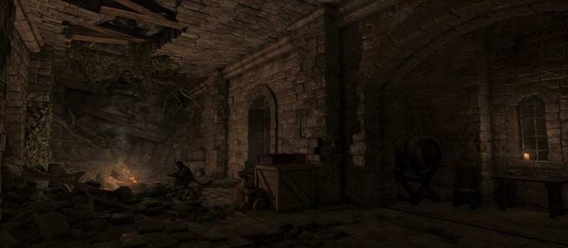 Тёмное подземелье на новых скриншотах модификации Skyblivion для TES IV