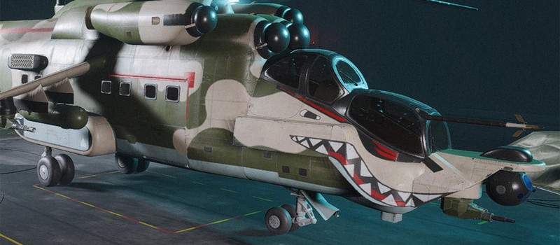 DICE убрала из Battlefield 2042 "зубастый" скин для российского вертолета