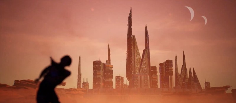 Немцы и огромный мегаполис на Марсе в трейлере игры про Джона Картера