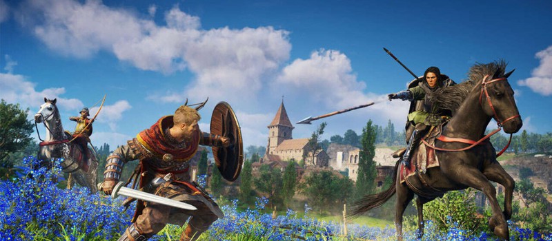 Разрушенный мифический мир в стартовом геймплее Assassin's Creed Valhalla: Dawn of Ragnarok
