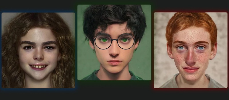 При помощи ИИ создали персонажей "Гарри Поттера" такими, как они описаны в книгах