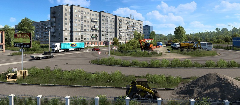 Релиз дополнения "Сердце России" для Euro Truck Simulator 2 отложили из-за событий в Украине