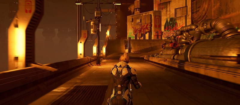 Вот как выглядит станция "Омега" из Mass Effect 3 на Unreal Engine 5