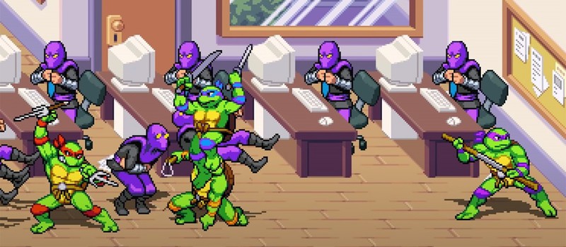 Геймплей и источники вдохновения в трейлере битемапа Teenage Mutant Ninja Turtles: Shredder's Revenge
