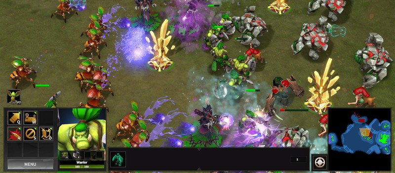 Стартовало открытое тестирование Purple War — стратегии в стиле Warcraft 3