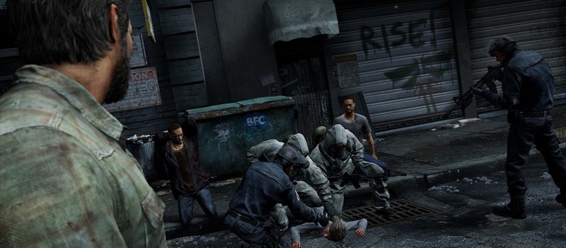 Протесты против военных в новом ролике со съемок сериала The Last of Us
