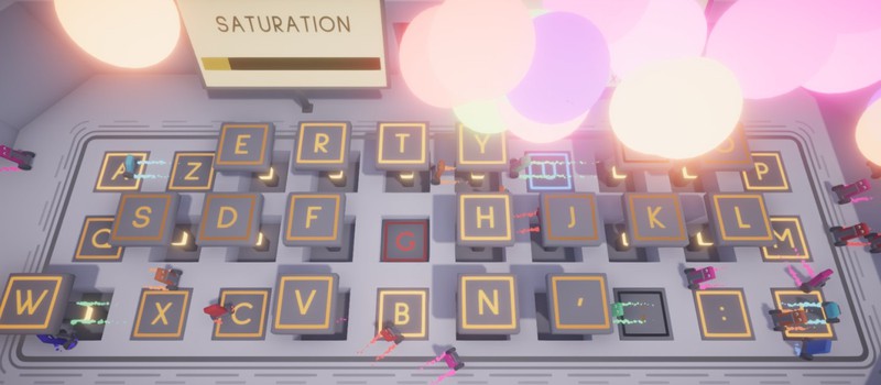Поле боя — клавиатура, вышла бесплатная игра Keymasher Ultimate