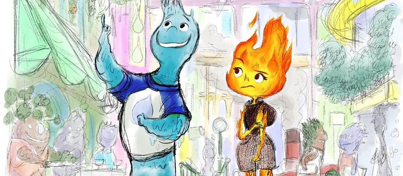 Pixar анонсировала новый мультфильм Elemental про существ из стихийных элементов природы