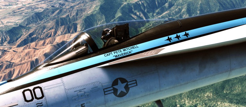 Авианосец и истребители в релизном трейлере дополнения Top Gun для Microsoft Flight Simulator