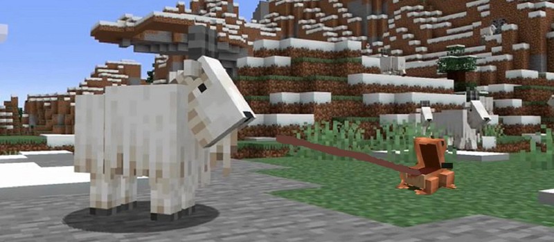 Из-за забывчивости разработчика жабы в Minecraft какое-то время питались козами