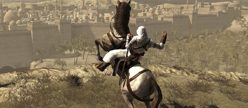 Модели лошади из оригинальной Assassin's Creed — человек с изуродованным скелетом