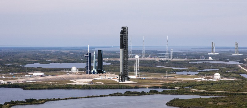 Во Флориде началось строительство башни для запуска гигантских ракет SpaceX Starship