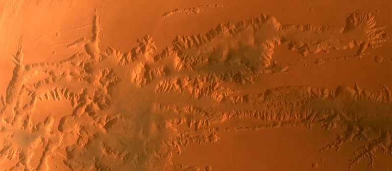 Китайский марсианский спутник собрал карту всей планеты