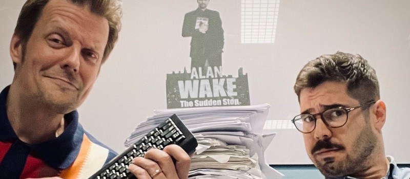 Сэм Лэйк показал фото с черновиком Alan Wake 2