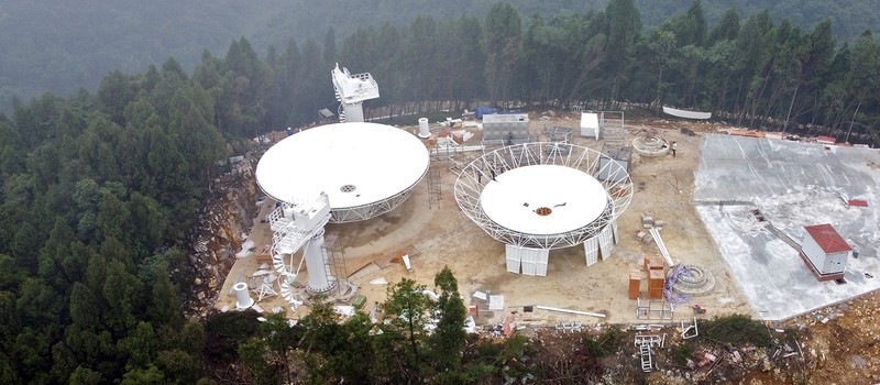 Китай начал строительство 20 антенн для обнаружения угрожающих Земле астероидов
