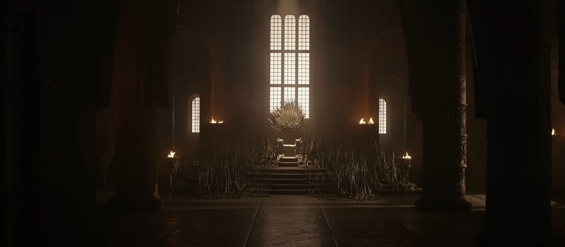 Масштабные декорации в ролике со съемок "Дома дракона"