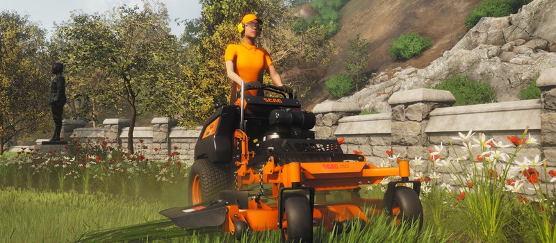 В Epic Games Store стартовала раздача Lawn Mowing Simulator