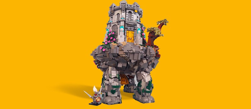 Фанат Elden Ring воссоздал Блуждающий мавзолей из LEGO