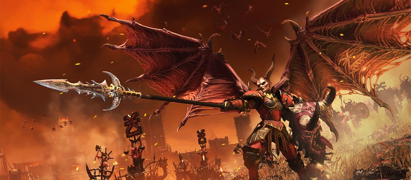 Война фракций Хаоса и гонка за душами в геймплейном ролике Валькии из Total War: Warhammer 3