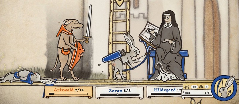 Средневековая стратегия про рисованных пердящих животных Inkulinati выйдет зимой
