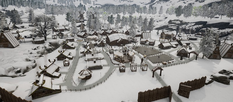 В Steam вышло демо нового сурвайвала со строительством города Land of the Vikings