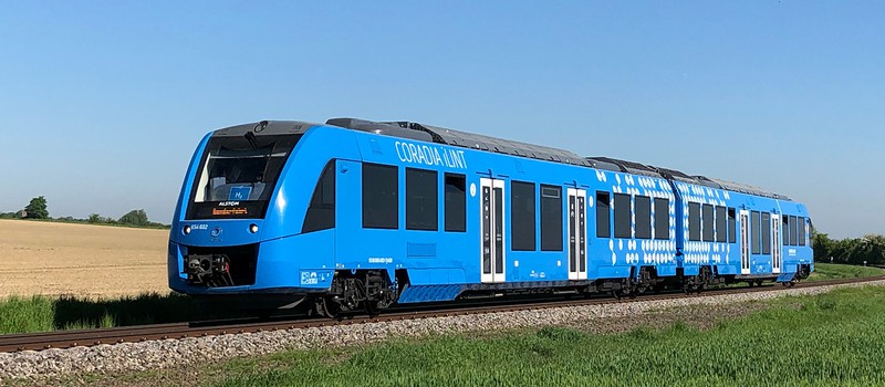 В Германии заработали первые полностью водородные поезда