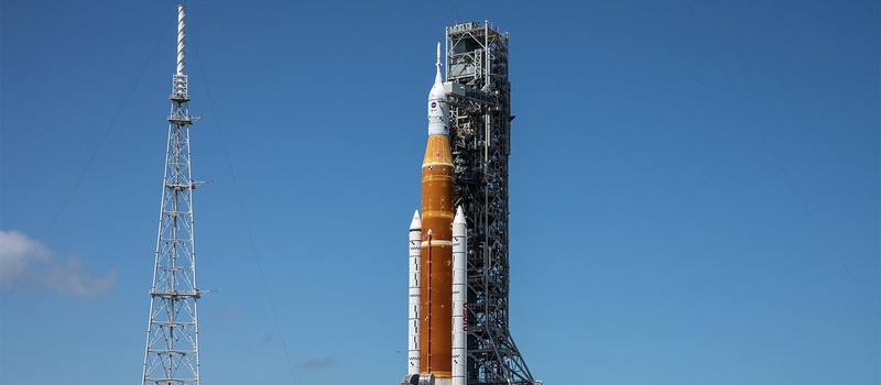 NASA готова к завтрашнему запуску ракеты SLS для первой лунной миссии