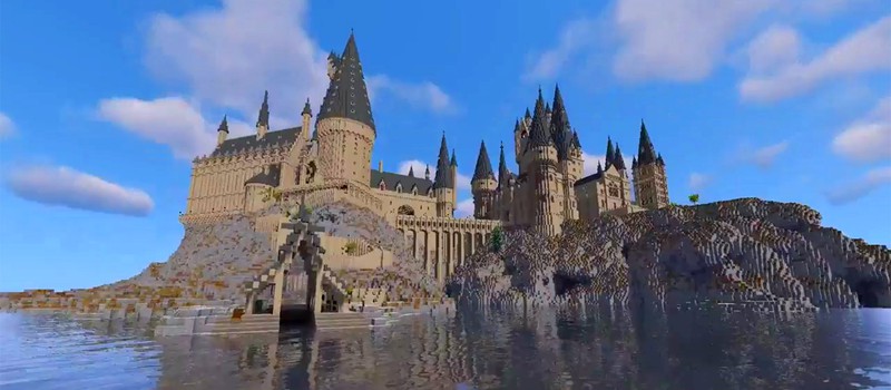 Игрок Minecraft потратил 6 лет на строительство детальной копии Хогвартса