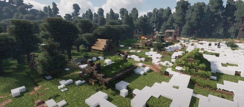 Карта Minecraft в 18 раз больше Земли