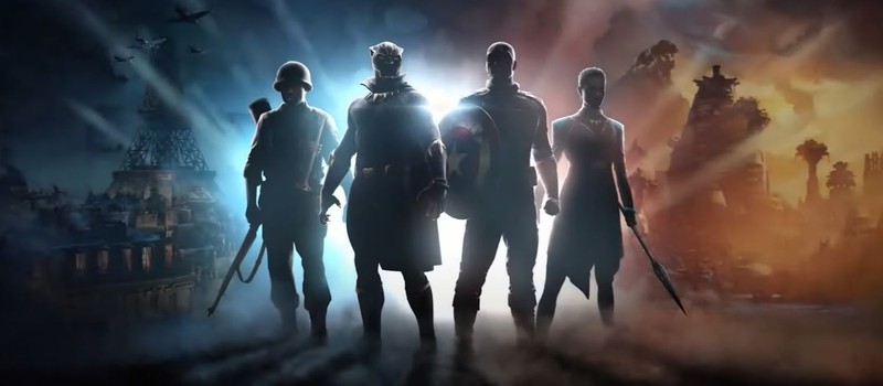 Анонсирующий трейлер игры про Капитана Америка и Черную пантеру от сценариста Uncharted