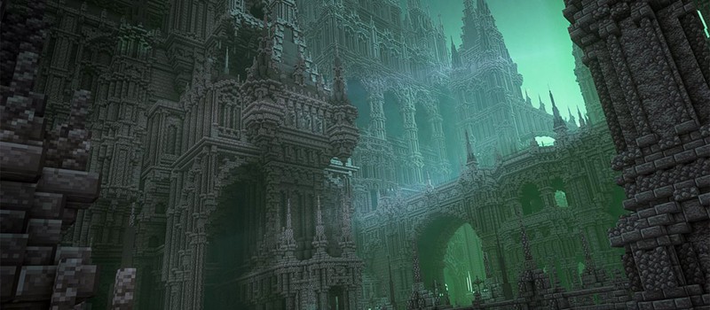 Игрок Minecraft воссоздал архитектуру из Bloodborne