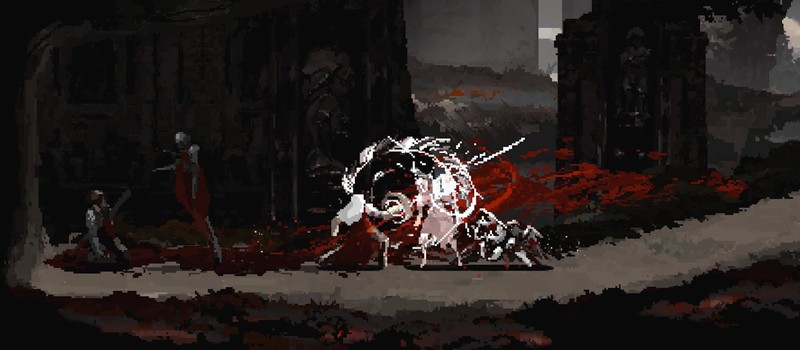 Мрачные сражения и много крови в релизном трейлере 2D-экшена Moonscars