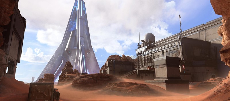 Горы и оазис — в сети появились изображения карт третьего сезона Halo Infinite