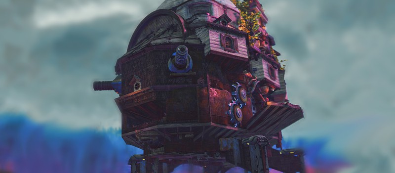 Игрок Fallout 76 воссоздал ходячий замок Хаула