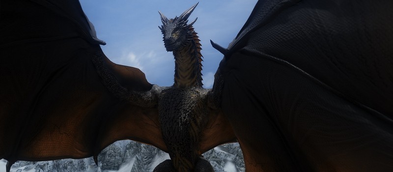 Моддеры добавили в Skyrim драконов из "Игры Престолов"