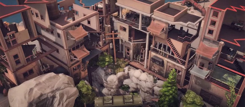 Игрок The Sims 4 создал заброшенный город в стиле Fallout без кастомных моделей