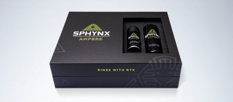 Nvidia выпустила праздничный набор с дезодорантом, гелем для душа и ноутбуком с RTX