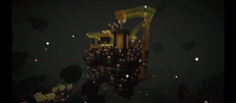 Игрок Minecraft преобразил Край в мистический и красивый регион