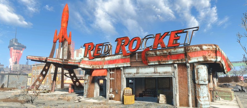Знакомая заправка на свежих фото со съемок сериала Fallout