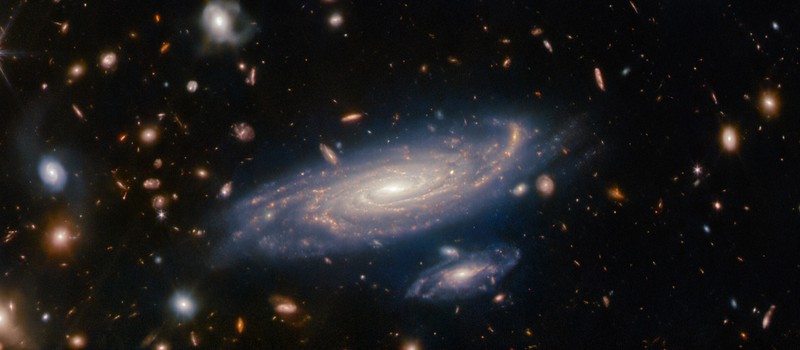 Новый кадр с телескопа Уэбба напоминает о чудовищных размерах Вселенной