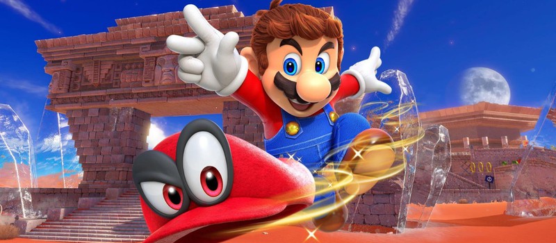 В марте Nintendo выпустит бандл со Switch, Super Mario Odyssey и чем-то по мультфильму "Марио"